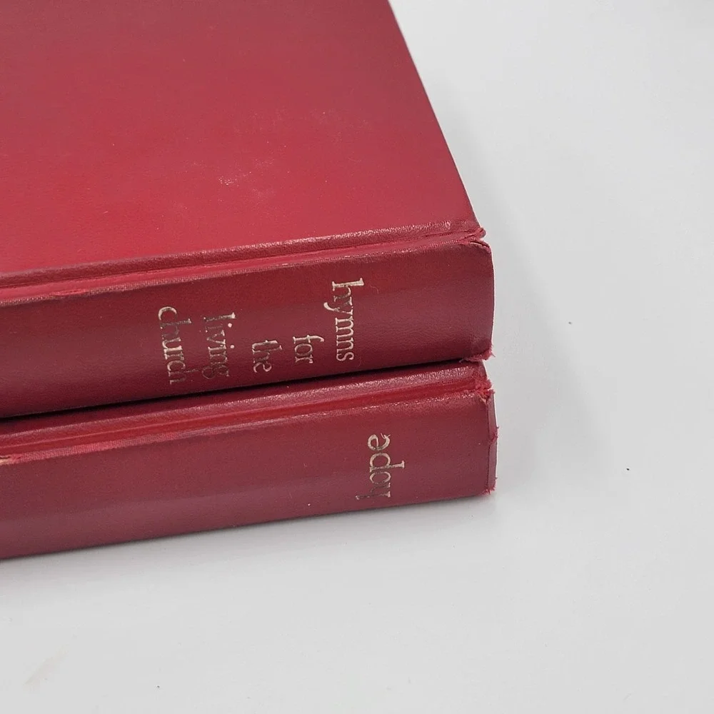 Vtg print 1980 Hymns for the Living Church: Hymnal by Hope Publishing  USA‎ Made